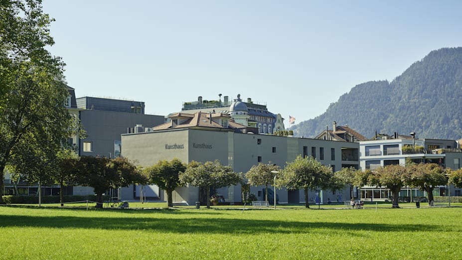 Interlaken Kunsthaus Hoehematte Sommer